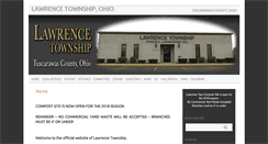Desktop Screenshot of lawrencetownship.org